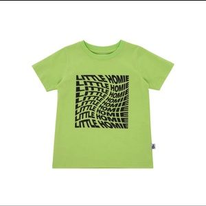 Warped Print T-shirt